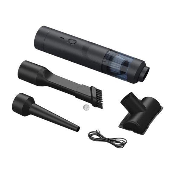 High-Powered 9000Pa Auto Vacuum, Double Function Handheld Cleans for Car Seats & Camping Gear