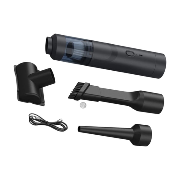 High-Powered 9000Pa Auto Vacuum, Double Function Handheld Cleans for Car Seats & Camping Gear