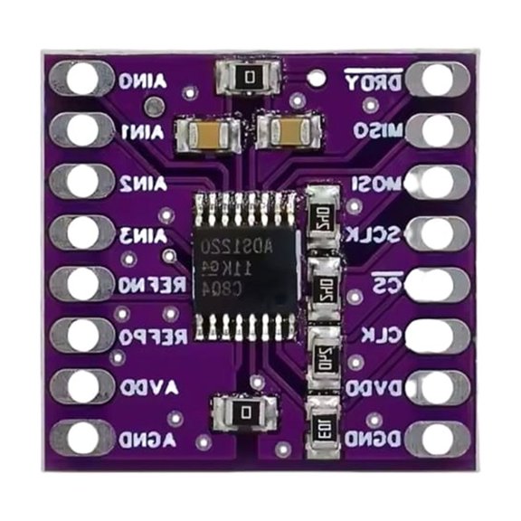 High Precise ADC24/16Bit Module With I2C Communication Low Power Design For Medicals Devices Environmental Monitoring