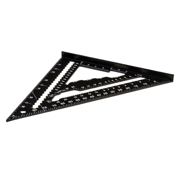 High Precise Aluminum Alloy Triangle Ruler For Woodworking And Measuring