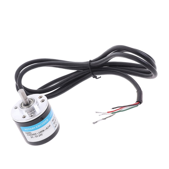 High Precise Photoelectric Incremental Rotary Encoders 5-24V Wide Voltages For Industrial Automation And Robotics Control