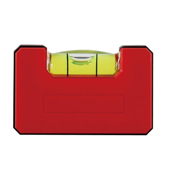 High Precise Single Bubble levels 60mm in Plastic Materials Perfect for DIYer Projects and Professional Applications