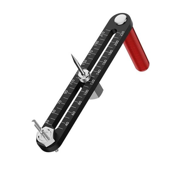 High Precise Thin Guide Round Cutter with Telescopic Ranges from 50mm to 210mm for Various Cutting Tasks