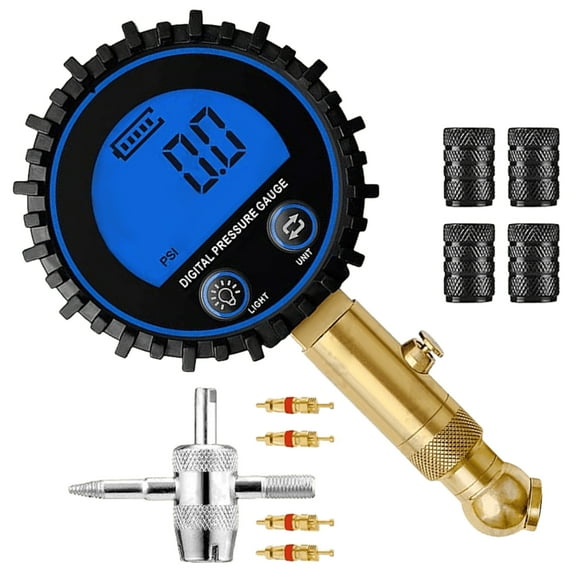 High Precise Tire Pressure Gauge with Easy to Read Digital Display for Vehicles