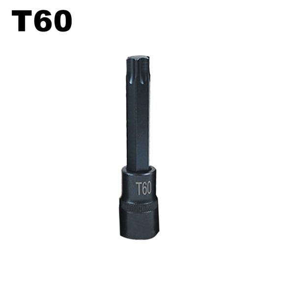 High Precision 1/2Inch Drive Torx Socket Screwdriver Wrench Set T20 T70