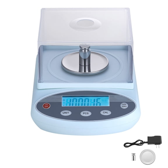High Precision 200g x 0.001g Analytical Balance with Draft Shield,Digital Lab Scale for Jewelry,Pharmacy,and Scientific Laboratories