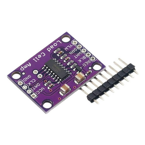 High Precision 24Bit HX711 Load Cell Weight Sensor with Dual Channel Input and Built in Amplifier