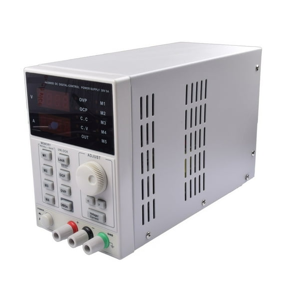 High Precision Adjustable Digital DC Power Supply Voltage Regulator Power Supply With Connector Plugs Current Stabilizer