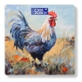 thumbnail image 1 of High Precision Body Weight Scale Smart Bathroom Scales with Large LCD Display(400lbs),Decorative for Bedroom-Blue Rooster Standing In The Middle Of Autumn Field, 1 of 4
