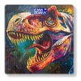 thumbnail image 1 of High Precision Body Weight Scale Smart Bathroom Scales with Large LCD Display(400lbs),Decorative for Bedroom-Colorful And Detailed Painting Of Angry Tyrannosaurus Rex Dinosaur, 1 of 4
