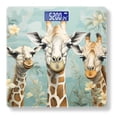 thumbnail image 1 of High Precision Body Weight Scale Smart Bathroom Scales with Large LCD Display(400lbs),Decorative for Bedroom-Cute Giraffes With Lovely Smiles Surrounded By Flowers And Plants, 1 of 4