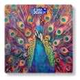 thumbnail image 1 of High Precision Body Weight Scale Smart Bathroom Scales with Large LCD Display(400lbs),Decorative for Bedroom-Elegant Peacocks Displaying Colorful Feathers, 1 of 4