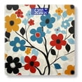 thumbnail image 1 of High Precision Body Weight Scale Smart Bathroom Scales with Large LCD Display(400lbs),Decorative for Bedroom-Groovy Floral Pattern On White Background, 1 of 4