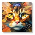 thumbnail image 1 of High Precision Body Weight Scale Smart Bathroom Scales with Large LCD Display(400lbs),Decorative for Bedroom-Orange Cat With Yellow Eye, 1 of 4