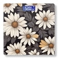 thumbnail image 1 of High Precision Body Weight Scale Smart Bathroom Scales with Large LCD Display(400lbs),Decorative for Bedroom-Seamless Pattern With Daisy Flowers, 1 of 4