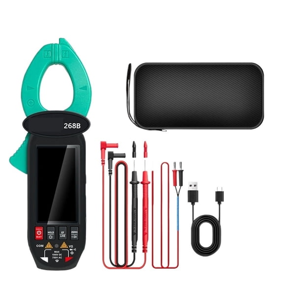 High Precision Clamp Meter True RMS Digital Multimeter With Current Leakage Detect