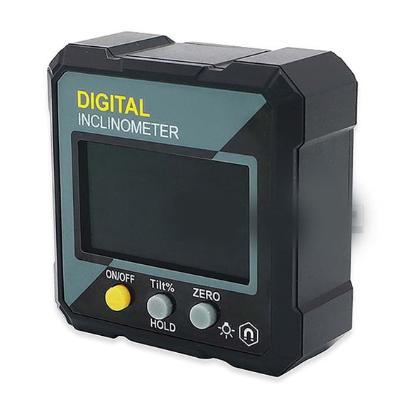 High Precision Digital Inclinometer with Slope Protractor and Angle Ruler for Accurate Measurement
