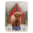 thumbnail image 1 of High Precision Digital Kitchen Scale Tempered Glass Food Scale Multifunction Scale Small Kitchen Appliances Cute Highland Cow Pattern, 1 of 7