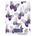 thumbnail image 1 of High Precision Digital Kitchen Scale Tempered Glass Food Scale Multifunction Scale Small Kitchen Appliances Lavender-colored Butterfly Pattern, 1 of 7