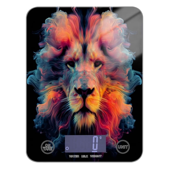 High Precision Digital Kitchen Scale Tempered Glass Food Scale Multifunction Scale Small Kitchen Appliances Lion's Head