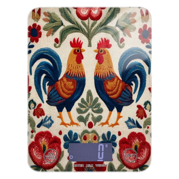 High Precision Digital Kitchen Scale Tempered Glass Food Scale Multifunction Scale Small Kitchen Appliances Male and Female Chickens