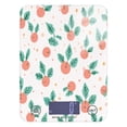 thumbnail image 1 of High Precision Digital Kitchen Scale Tempered Glass Food Scale Multifunction Scale Small Kitchen Appliances Peach Holly Leaves and Berries, 1 of 7