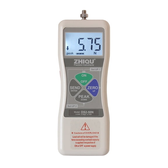 High Precision Digital LCD Push Force Gauge Push Pull 200N 20KGS Strength Tester Small Sensor Dynamometer New DS2-200N ,Easy Operation