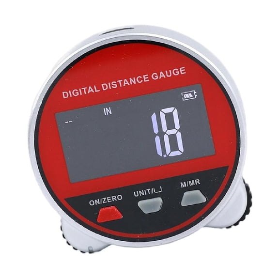 High-Precision Digital Measuring Wheel with LCD Display, Rechargeable & Portable for Indoor/Outdoor Projects