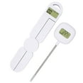 thumbnail image 1 of High Precision Digital Thermometer & Mini Food Scale Combo Kitchen Cooking Temperature Monitor with LED Display, No Magnets, and Battery Powered, 1 of 8