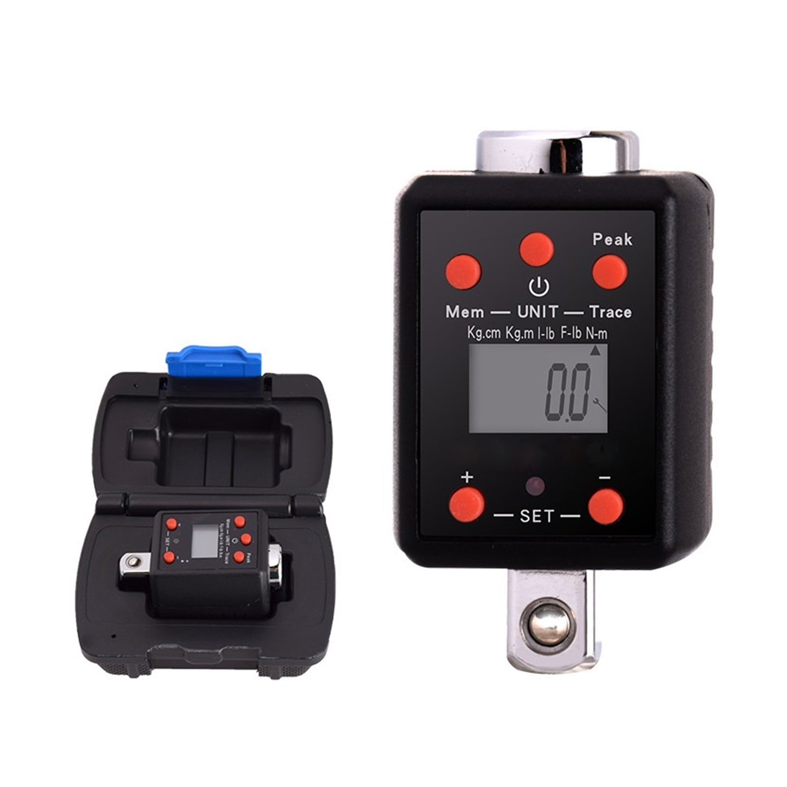 High Precision Digital Torque Meter Torque Wrench 0.3-1000Nm 1/4" 1/2 ...