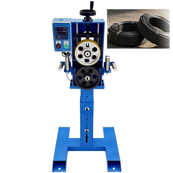 High Precision Electronic Digital Meter Counting Table for 1-30MM Flat&Round Wires 110V