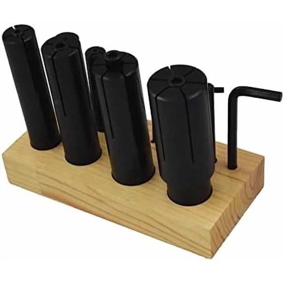 High Precision Extended Mandrel Set Arbor 1/4 to 1-1/4 Inch Suitable for Lathe Milling 8 Pieces$$Tools & Hardware Other