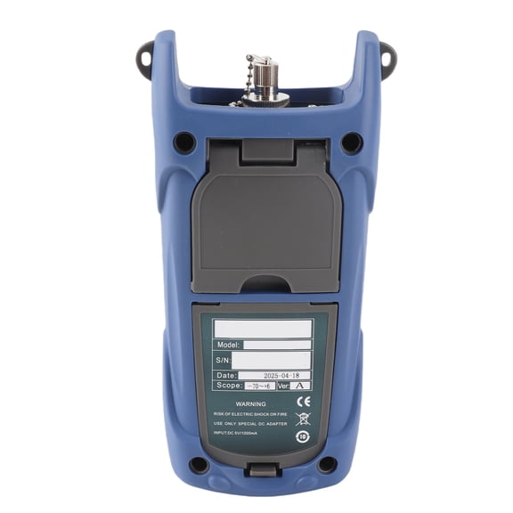 High-Precision Fiber Optical Power Meter with SC FC ST Connectors, 800-1700nm Wavelength, -70 to +6dB Range for Advanced Network Testing (8.27 inches / 21 cm)