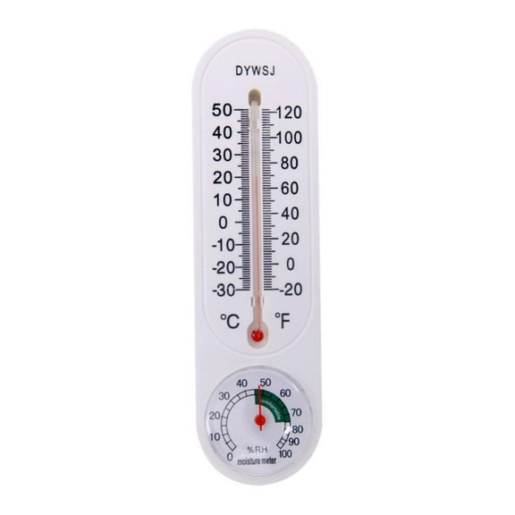 High-Precision Indoor Thermohygrometer - Temperature Humidity Meter with Dew Point Calculation