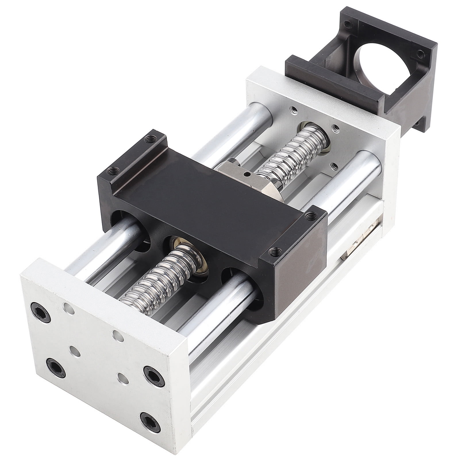 High Precision Manual Sliding Table 100mm Stroke - Ball Screw Linear ...
