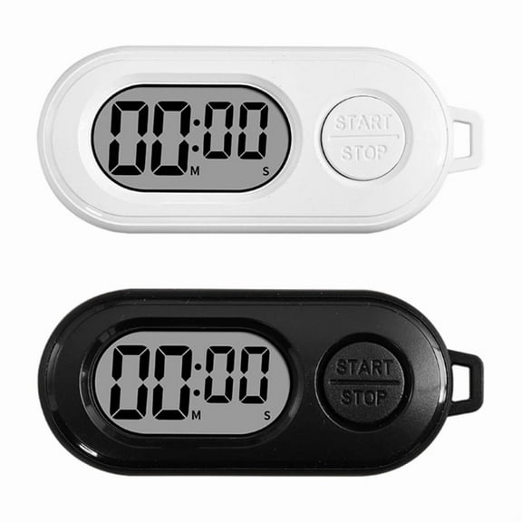 High Precision Mini Keychain Stopwatch Timer Anti Scratch Designs Digital Timer for Sports Cooking Outdoor Activities