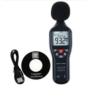 High- Noise Sensor Decibel Meter, Noise Meter Noise Meter, Noise Recorder Measuring 30-130DB USB Recording
