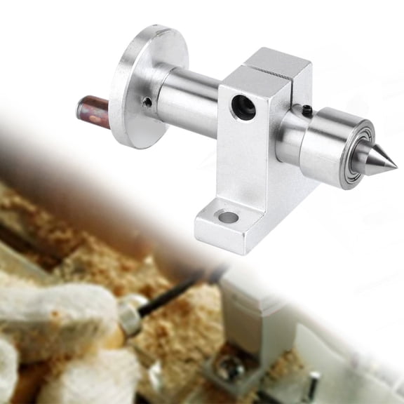High,Precision Revolving Centre For Lathe, Durable Metal Construction, Easy Operation  Adjustable Depth