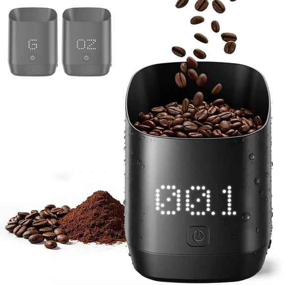 High-Precision Smart Coffee Scale Cup Portable Rechargeable 0.1g Espresso Scale All-in-One Coffee Dosing Cup