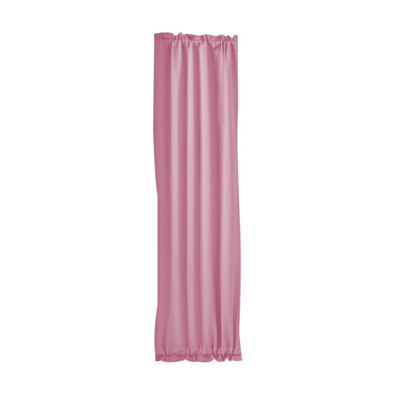 High-Precision Solid Color French Door Curtains Rod-Pocket for Sliding Windows and Doors | Insulated, Noise-Reducing, Room Temperature Regulating | Elegant Polyester Window Treatment