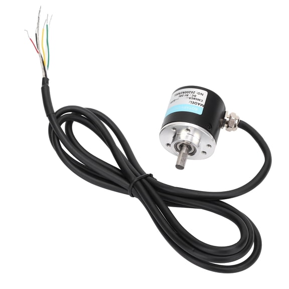 High Precision Solid Shaft Rotary Encoder ABZ 3-Phase Component 30KHZ 1024B Pulse DC5-24V for Motion Control Applications