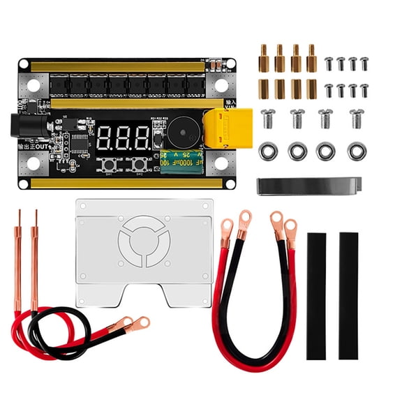 High-Precision Spot Welder Kit with 2400A Peak Current and 99 Power Levels 3 Working Modes for Nickel Plate Welding