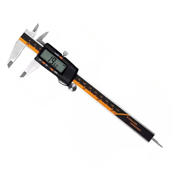High Precision Stainless Steel Digital Caliper | 150mm + Large LCD Screen