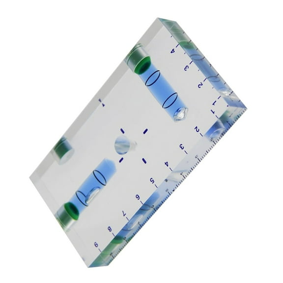 High Precision Transparent Two Direction Magnetic Level Bubble Level