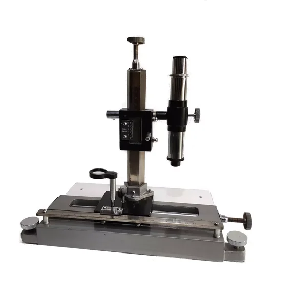 High-Precision Travelling Microscope with Wooden Box | 0.01 mm Vernier Accuracy, Ideal for Physics & Lab Experiments