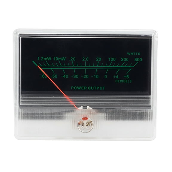 High-Precision VU Meter for Home Improvement Recording Studio Home VU Panel Meter Header Easy to Install Sensitive