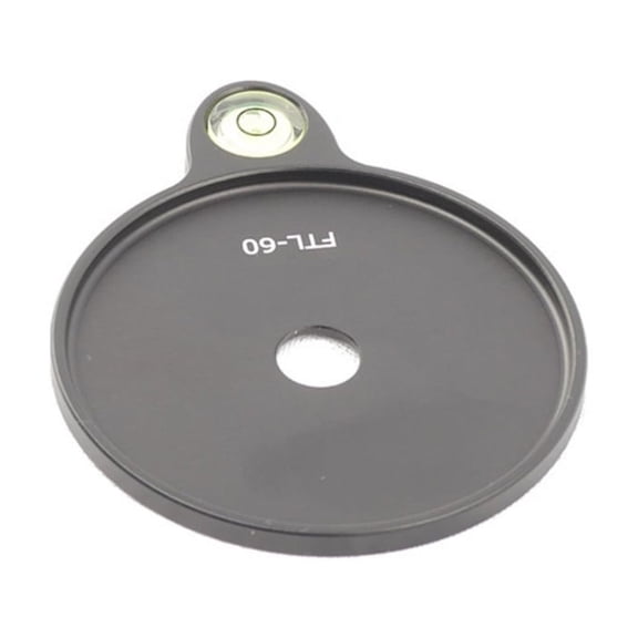 High Precisions 60mm Tripod Leveling Disc Aviation Aluminum Metal Base Bubble Leveler for Outdoor Shoots