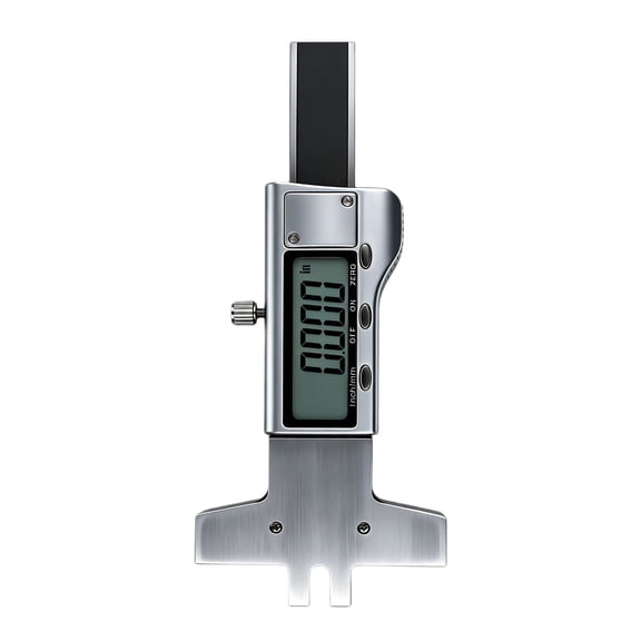 High Precisions Aluminum Guitar String Height Ruler With Digital Readout For Luthiers And Musicians