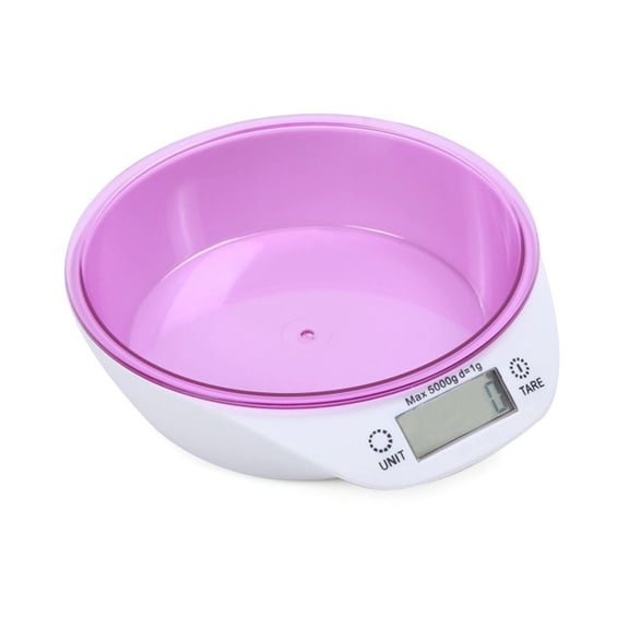 High Precisions Baking Scale with Removable Bowl 5kg Capacity 1g Accuracy For Baking Cooking Food Precise Measurement