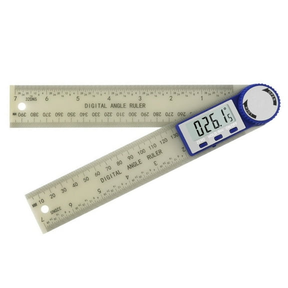 High Precisions Digital Protractor 360 Angles Measuring Device Ergonomic LCD Display Angles Finders Carpentry Tool